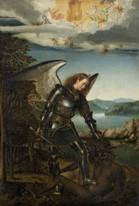 Ærkeenglen Sankt Michael, begyndelsen af det 16. århundrede af Unbekannt