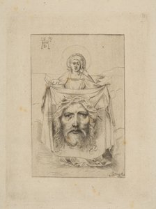 Sankt Veronica med Sudarium, 1500-tallet. af Unbekannt