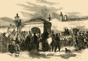 Salg af Hyde Park Turnpike, c1876. af Unbekannt