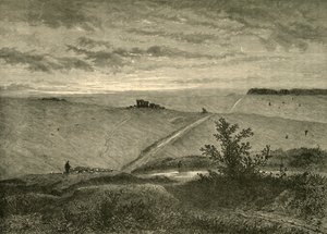 Salisbury Plain, fra nær Amesbury, 1898. af Unbekannt
