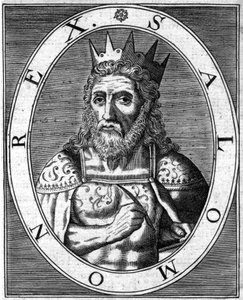 Salomon Rex. Portræt af kong Salomon af Unbekannt