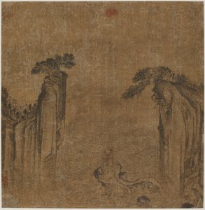 Saluering af solopgangen over havet, Ming Dynasty, 1368-1644. af Unbekannt