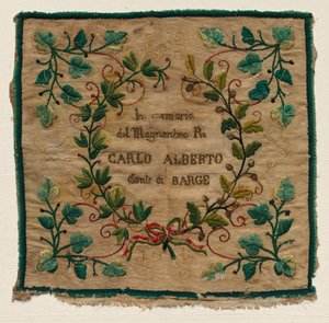 Sampler, 1800-tallet. af Unbekannt