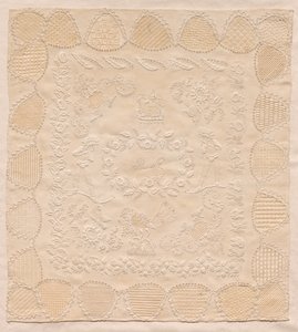 Sampler, 1800-tallet. af Unbekannt