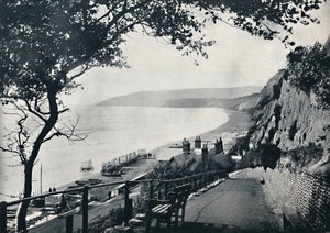 Sandown - Badestranden, 1895 af Unbekannt