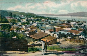 Santiago de Cuba. - Gailegos kvarter. - Delvis udsigt, c1910 af Unbekannt