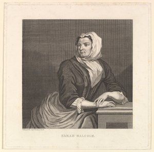 Sarah Malcolm, slutningen af det 18.-19. århundrede. af Unbekannt