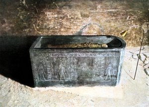 Sarkofag af Amenhotep II, oldægyptisk, 18. dynasti, 1400 f.Kr. af Unbekannt