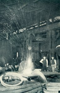 Savning af koldt stål, 1922. af Unbekannt