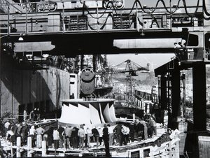 Sayano-Shushenskaya vandkraftstation, USSR, 1970