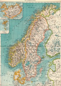 Skandinavien, c1906, 1907 af Unbekannt