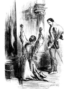 Scene fra Shakespeares Othello, 1800-tallet af Unbekannt