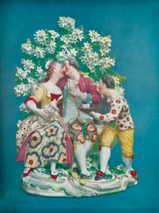 Scene fra den italienske komedie, c1770 af Unbekannt