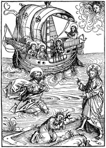 Scene fra Schatzbehalter, 1491 1964. af Unbekannt