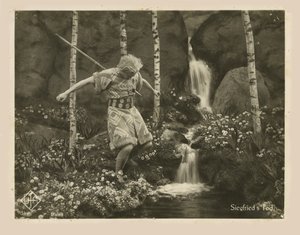 Scene fra filmen Die Nibelungen: Siegfried af Fritz Lang, 1924. af Unbekannt