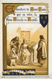 Scene fra Bertrand du Guesclins liv, 1800-tallet af Unbekannt