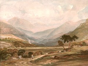 Scene i Glen Lochy, c1900. af Unbekannt