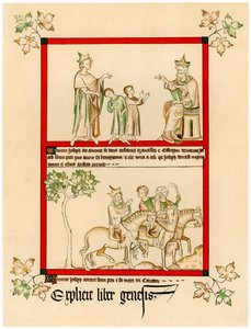 Scener fra Josefs liv, c1310-1320 af Unbekannt