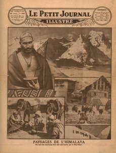 Scener i Himalaya, 1931. af Unbekannt