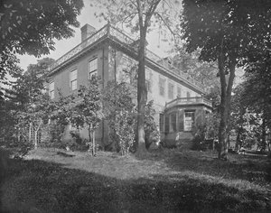 Schuyler Mansion, Albany, New York, c1897. af Unbekannt