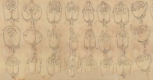 Scroll of Mudras, 11.-12. århundrede. af Unbekannt