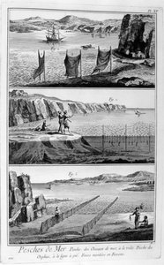 Havfiskeri, 1751-1777 af Unbekannt