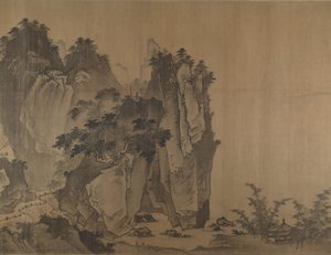Anden halvdel af Ten Thousand Li af Yangzi-floden, slutningen af det 15. århundrede. af Unbekannt