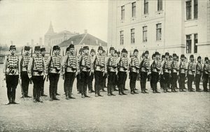 Servian Cavalry on Parade, 1919. af Unbekannt