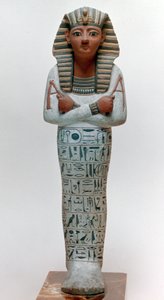 Shabti-figur af Ramses IV, egyptisk, 20. dynasti af Unbekannt