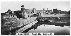 Shajahani Palace, Gwalior, Indien, c1925 af Unbekannt
