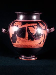 Skibet af Odysseus Ulysses, konge af Ithaca af Unbekannt