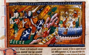 Belejringen af Antiokia, c1097, 1300-tallet af Unbekannt