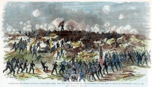 Belejring af Petersburg, Virginia, amerikansk borgerkrig, 30. juli 1864 af Unbekannt