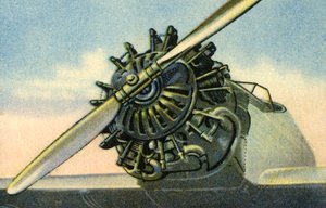 Siemens Sh 20 60 hestekræfter flymotor, 1932. af Unbekannt