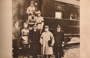 Underskrivelse af våbenhvilen for at afslutte Første Verdenskrig, 11. november 1918 1935 af Unbekannt