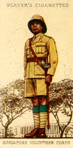Singapore Volunteer Corps, 1936. af Unbekannt