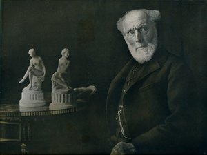 Sir Charles Tennant hjemme, 1901 af Unbekannt