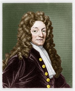 Sir Christopher Wren, engelsk arkitekt, c1680 af Unbekannt