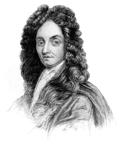 Sir Christopher Wren, engelsk arkitekt, designer, astronom og geometriker, c1850 af Unbekannt