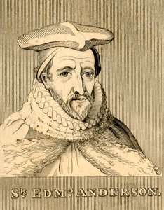 Sir Edmund Anderson, 1530-1605, 1830. af Unbekannt