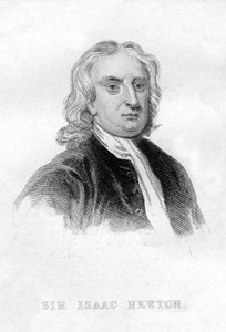 Sir Isaac Newton, engelsk matematiker, astronom og fysiker af Unbekannt