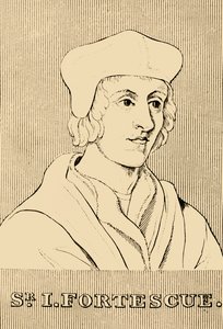Sir J. Fortescue, c1394-1479, 1830. af Unbekannt