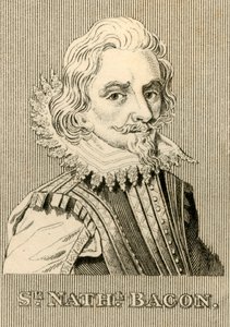 Sir Nathaniel Bacon, 1647-1676, 1830. af Unbekannt