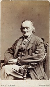 Sir Richard Owen, engelsk naturforsker og palæontolog, c 1880 af Unbekannt