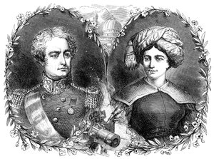 Sir Robert og Lady Sale, 1800-tallet af Unbekannt