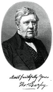 Sir Thomas Bazley, 1st Baronet, britisk fabrikant og politiker, c1880 af Unbekannt