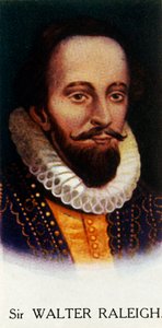 Sir Walter Raleigh, 1927. af Unbekannt
