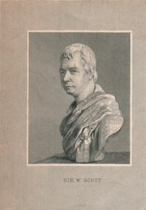 Sir Walter Scott, 1800-tallet. af Unbekannt