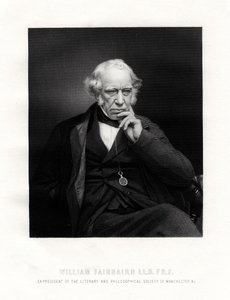 Sir William Fairbairn, 1. Baronet, skotsk ingeniør, 1800-tallet af Unbekannt