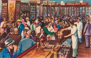 Sloppy Joes Bar, Havana, Cuba, 1951 af Unbekannt